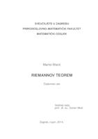 prikaz prve stranice dokumenta Riemannov teorem
