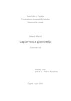prikaz prve stranice dokumenta Laguerreova geometrija