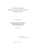 prikaz prve stranice dokumenta Poissonov proces i subordinatori