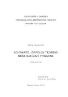 prikaz prve stranice dokumenta Schwartz - Zippelov teorem i neke njegove primjene
