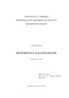 prikaz prve stranice dokumenta Matematika kaleidoskopa