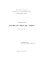 prikaz prve stranice dokumenta Geometrija kugle i sfere