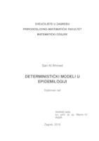 prikaz prve stranice dokumenta Deterministički modeli u epidemiologiji