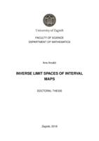 prikaz prve stranice dokumenta Inverse limit spaces of interval maps