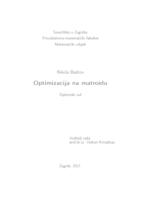 prikaz prve stranice dokumenta Optimizacija na matroidu