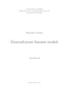 prikaz prve stranice dokumenta Generalizirani linearni modeli