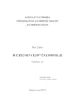 prikaz prve stranice dokumenta M. C. Escher i eliptičke krivulje