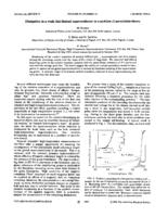 prikaz prve stranice dokumenta Dissipation in a weak-link-limited superconductor as a problem of percolation theory
