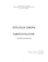 prikaz prve stranice dokumenta Evolucija tumora