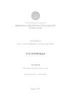 prikaz prve stranice dokumenta Tautomerija