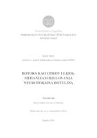 prikaz prve stranice dokumenta Botoks kao otrov i lijek - mehanizam djelovanja neurotoksina botulina 