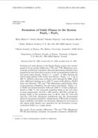 prikaz prve stranice dokumenta Formation of Oxide Phases in the System Eu2O3 - Fe2O3