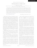 prikaz prve stranice dokumenta Kinetic glass behavior in a diffusive model