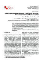 prikaz prve stranice dokumenta Particle-Energy Distribution and Effective Temperature for the Hopping Transport in One-dimensional Disordered System