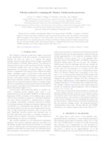 prikaz prve stranice dokumenta Efficient method for computing the Thouless-Valatin inertia parameters