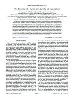 prikaz prve stranice dokumenta Two-dimensional and π plasmon spectra in pristine and doped graphene
