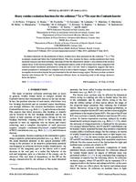 prikaz prve stranice dokumenta Heavy residue excitation functions for the collisions 6, 7Li + 64Zn near the Coulomb barrier