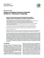 prikaz prve stranice dokumenta Synthesis and Magnetic Properties of Hematite Particles in a ‘‘Nanomedusa’’ Morphology