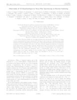prikaz prve stranice dokumenta Observation of ^4_ΛH Hyperhydrogen by Decay-Pion Spectroscopy in Electron Scattering