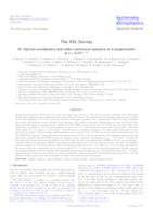 prikaz prve stranice dokumenta The XXL Survey. IX. Optical overdensity and radio continuum analysis of a supercluster at z = 0.43