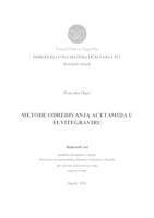 prikaz prve stranice dokumenta Metode određivanja acetamida u elvitegraviru