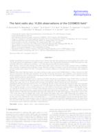 prikaz prve stranice dokumenta The faint radio sky: VLBA observations of the COSMOS field