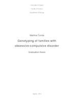 prikaz prve stranice dokumenta Genotipizacija obitelji oboljelih od opsesivno-kompulzivnog poremećaja