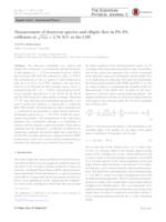 prikaz prve stranice dokumenta Measurement of deuteron spectra and elliptic flow in Pb-Pb collisions at √sNN=2.76 TeV at the LHC