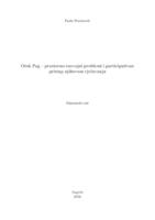 prikaz prve stranice dokumenta Otok Pag - prostorno-razvojni problemi i participativan pristup njihovom rješavanju
