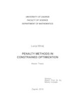 Poveznica na dokument Penalty methods in constrained optimization