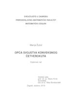 prikaz prve stranice dokumenta Opća svojstva konveksnog četverokuta