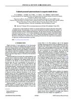 prikaz prve stranice dokumenta Coulomb-promoted spintromechanics in magnetic shuttle devices