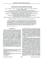 prikaz prve stranice dokumenta Universal precursor of superconductivity in the cuprates