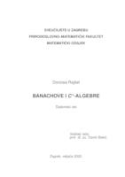 prikaz prve stranice dokumenta Banachove i C*-algebre