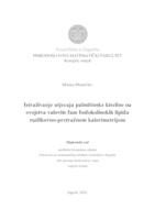prikaz prve stranice dokumenta Istraživanje utjecaja palmitinske kiseline na svojstva valovite faze fosfokolinskih lipida razlikovno-pretražnom kalorimetrijom