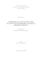 prikaz prve stranice dokumenta Usporedba kvantitativne i semi-kvantitativne kemijske analize na primjeru boksita