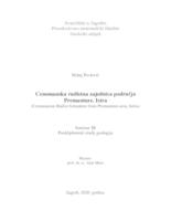prikaz prve stranice dokumenta Cenomanska rudistna zajednica područja Premanture, Istra