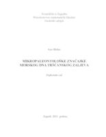 prikaz prve stranice dokumenta Mikropaleontološke značajke morskog dna Tršćanskog zaljeva