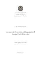 prikaz prve stranice dokumenta Geometric structure of generalised gauge field theories