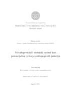 prikaz prve stranice dokumenta Metaloproteini i sintetski enzimi kao potencijalna rješenja antropogenih polucija